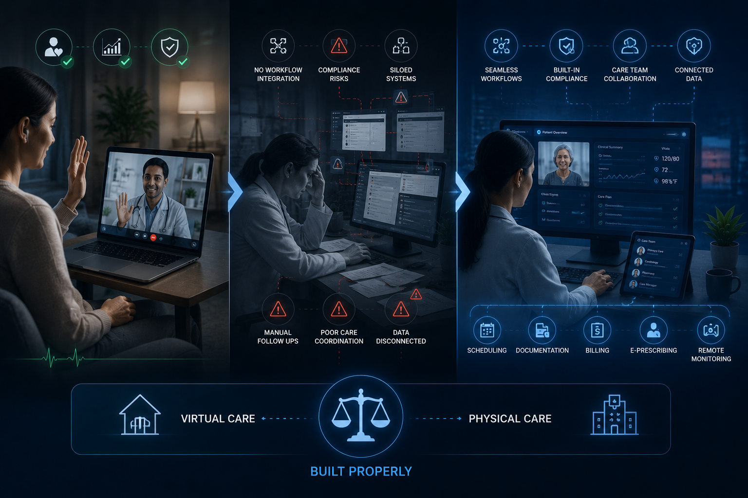Healthcare Dashboard Mockup