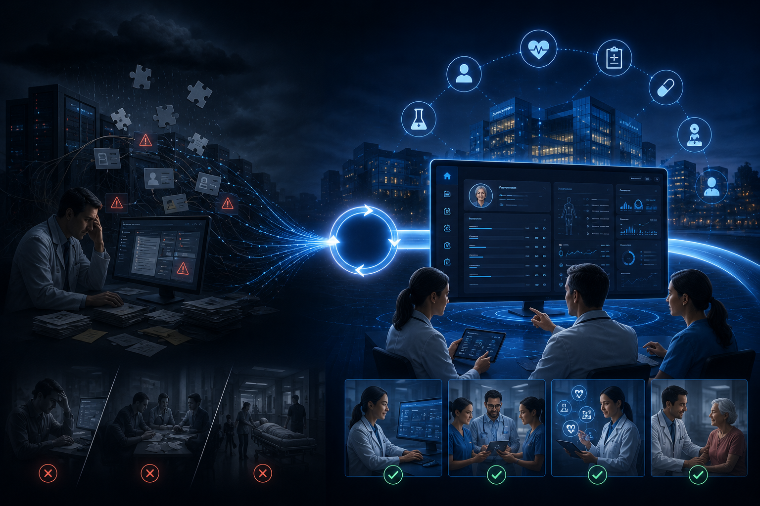 Healthcare Dashboard Mockup