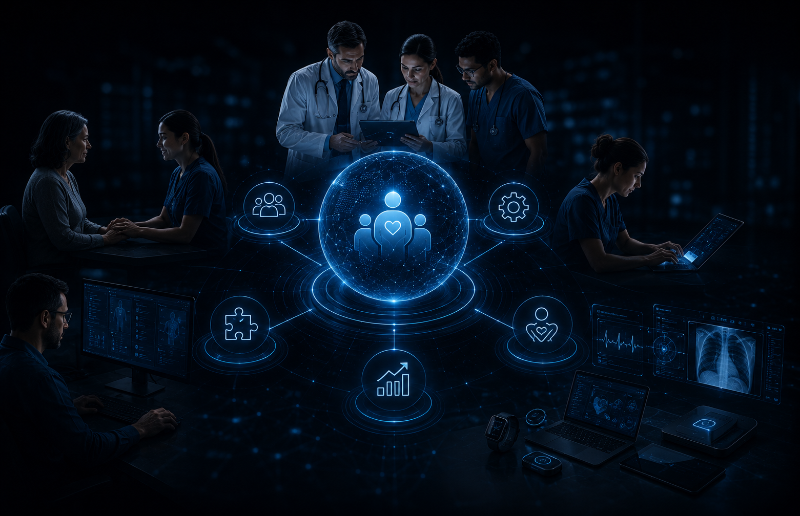 Healthcare Dashboard Mockup